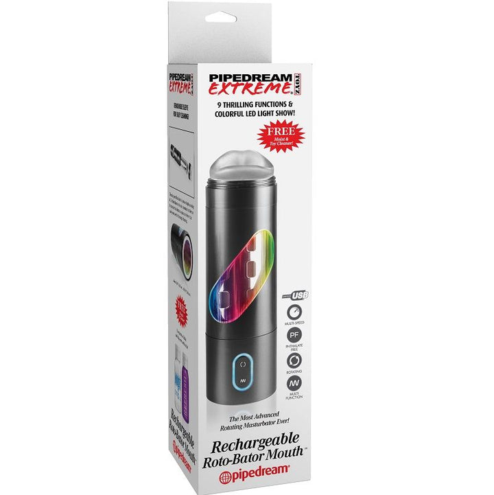 Extreme Toyz - Roto Bator USB Male Masturbator Mouth