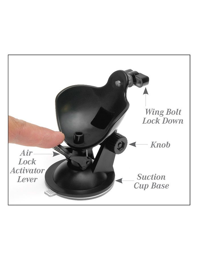 Extreme Toyz - Pdx Mega Bator USB Male Masturbator Mouth Red