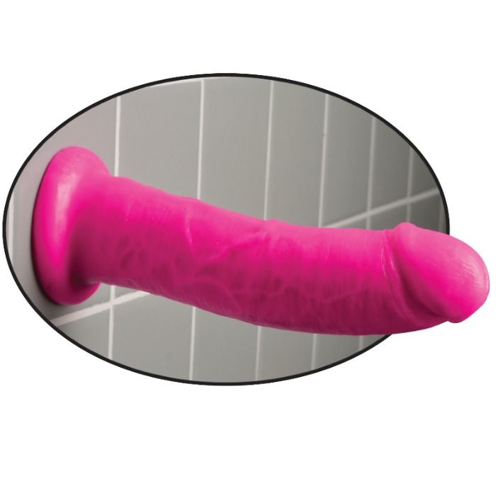 Dillio Dildo 20.32 Pink — Pink rubber