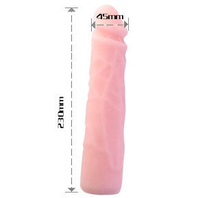 Baile Realistic - Skin Touch Silicone Dildo 23 CM
