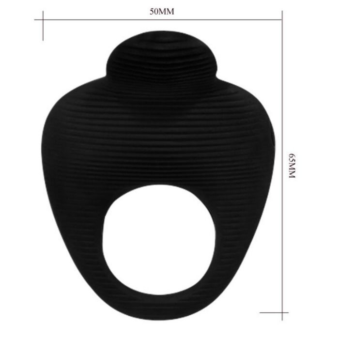 Pretty Love Thimble - Vibrator Ring Black