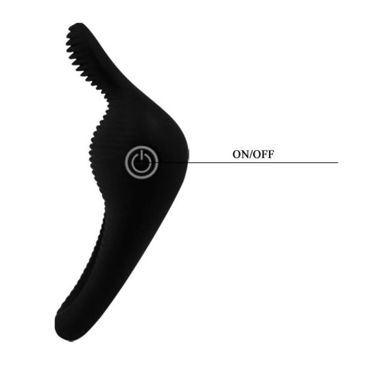 Pretty Love Thimble - Vibrator Ring Black