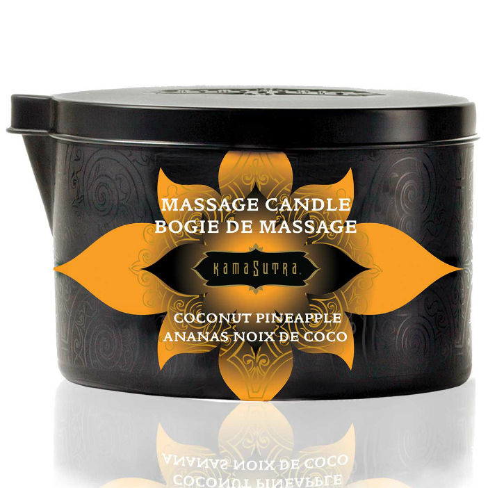 Kamasutra Coconut - And Pineapple Massage Candle 170gr