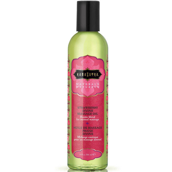 Kamasutra Naturals - Divine Strawberry Massage Oil 236ml