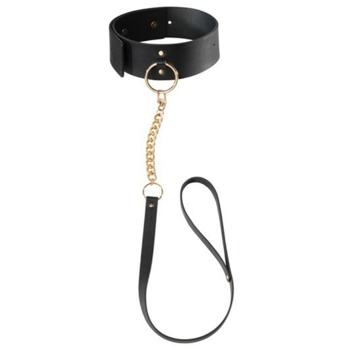 Bijoux Indiscrets - Maze Black Necklace With Strap