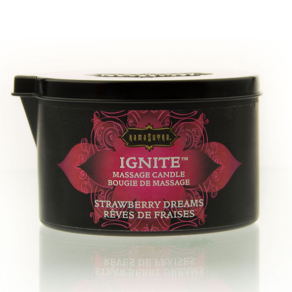 Kamasutra Strawberry - Dreams Massage Candle 170 Gr