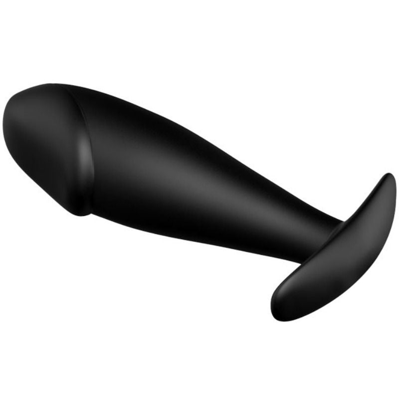 Pretty Love Anal Plug Silicone Penis Form Black — Black