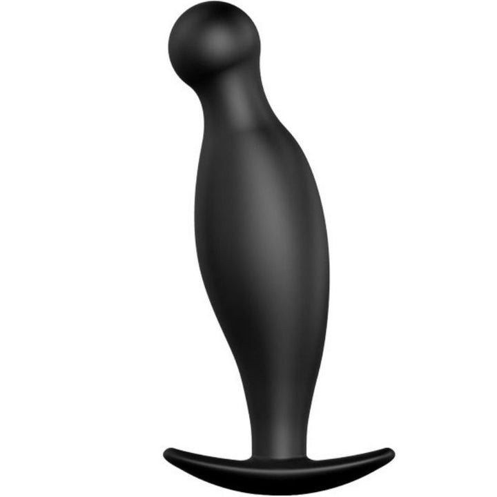 Pretty Love Silicone Anal Plug 11.7 CM Black — Black