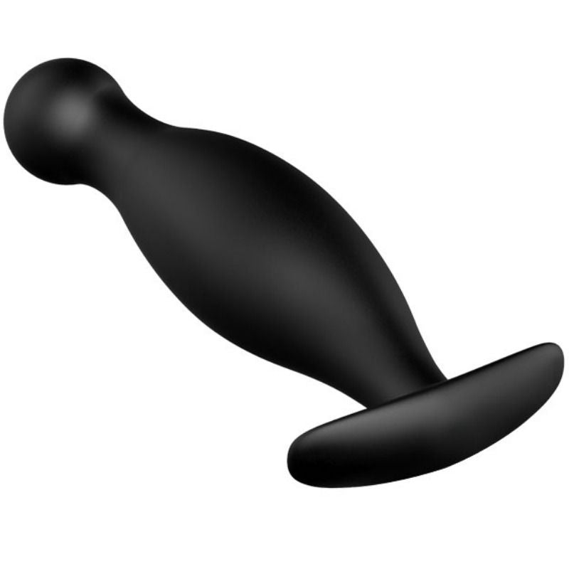 Pretty Love Silicone Anal Plug 11.7 CM Black — Black