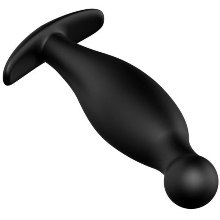 Pretty Love Silicone Anal Plug 11.7 CM Black — Black