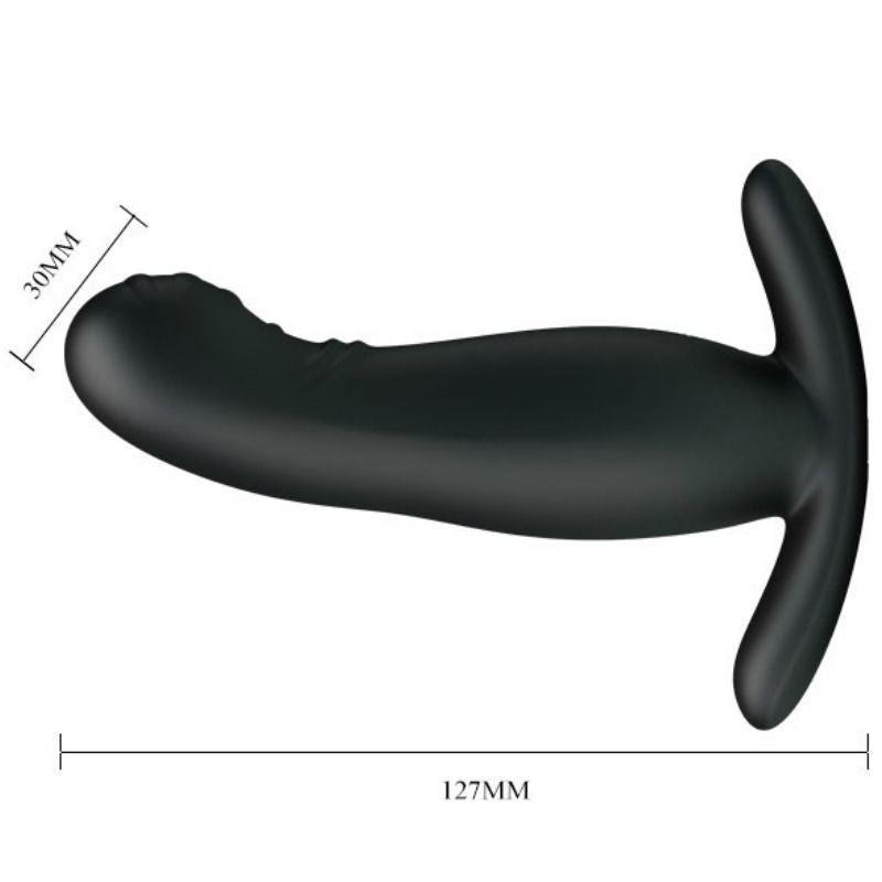 Pretty Love Prostate Massager With Vibration — Black