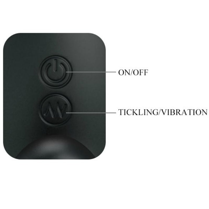 Pretty Love Prostate Massager With Vibration — Black