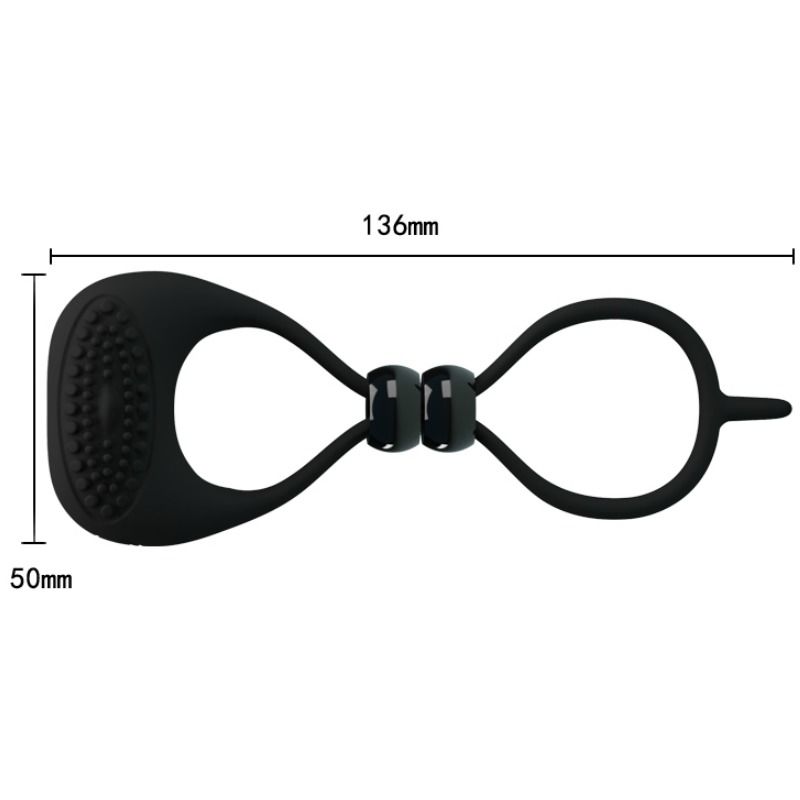 Pretty Love Double - Ring For Penis And Testicles