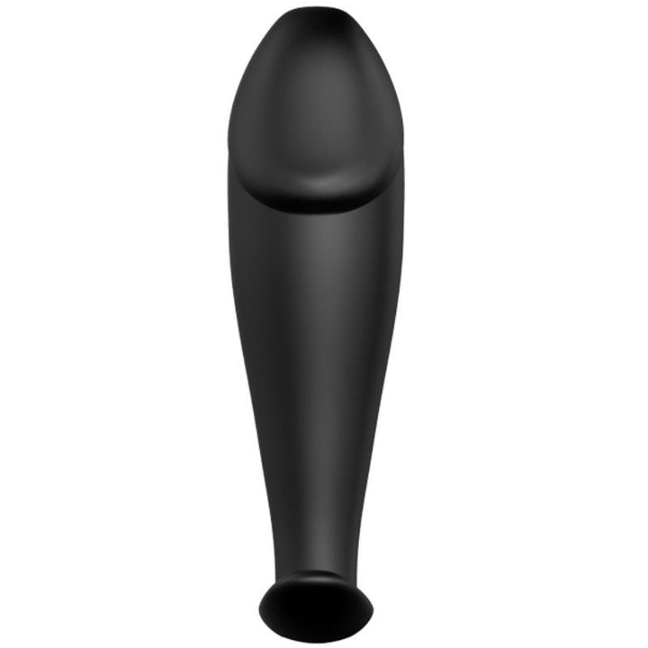 Pretty Love Silicone Anal Plug Penis Form And 12 Vibration — Black