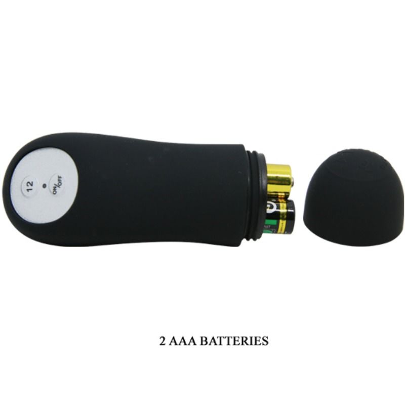 Pretty Love Anal Plug Silicone Extra Stimulation And 12 — Black