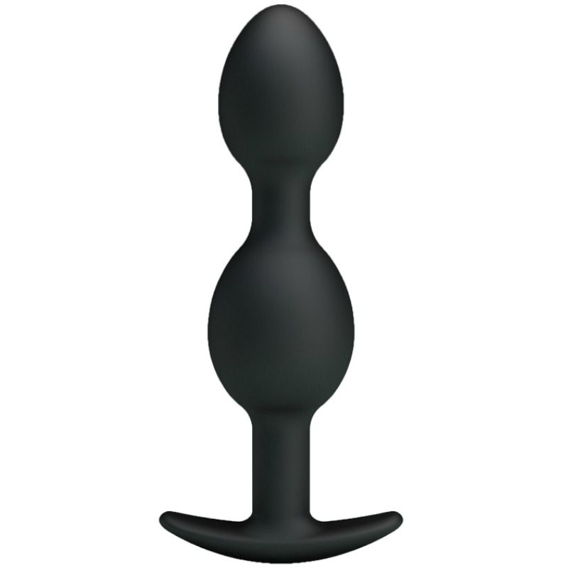 Pretty Love Silicone - Anal Balls 12.5 CM Black