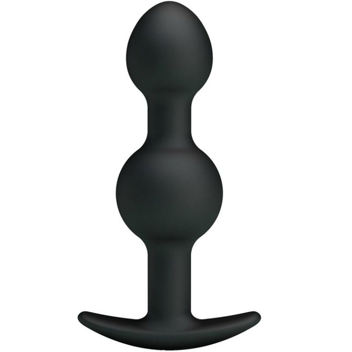 Pretty Love Special Stimulation - Silicone Anal Balls 10.3 CM — Black