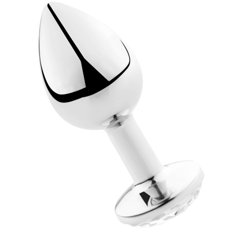 Secretplay Plug - Anal Transparent Aluminum 8 CM