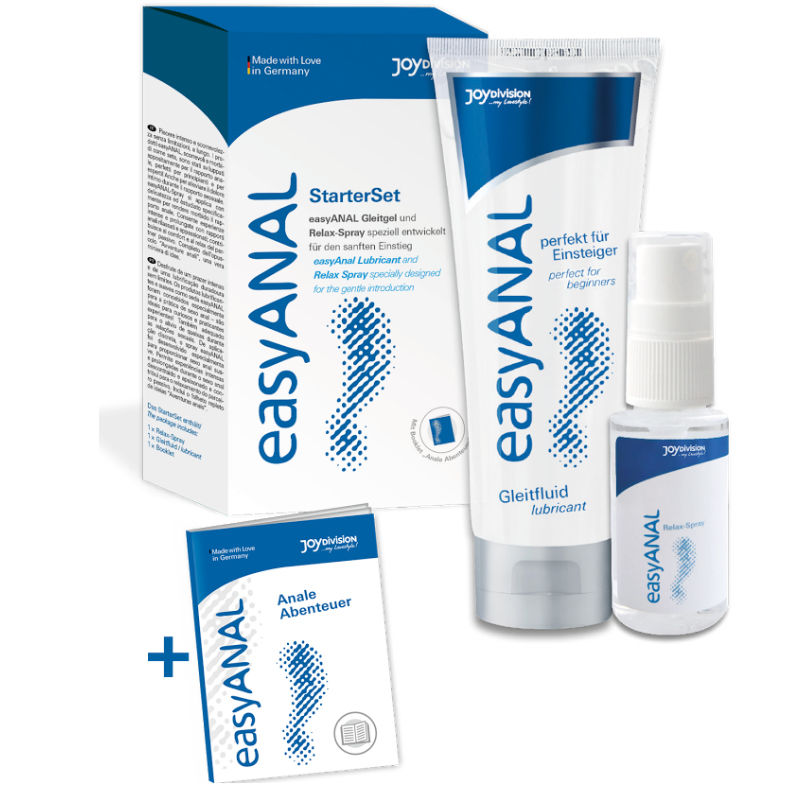 Joydivision Easyanal - Starter Set Lubricante + Relax Spray