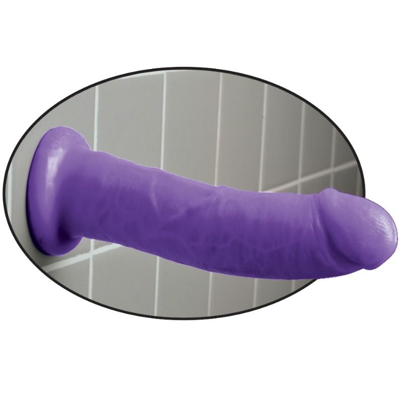 Dillio Dildo 20.32 Purple — Purple rubber