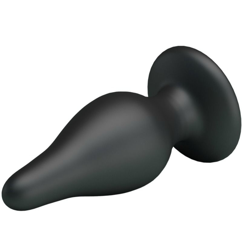 Pretty Love Ergonomic Silicone - Plug 15.4 CM — Black