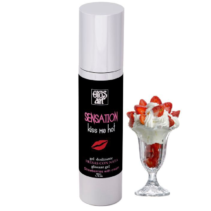 Eros-Art - Sensattion Natural Lubricant Strawberries With