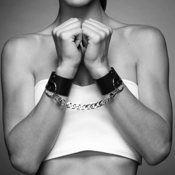 Bijoux Indiscrets - Maze Wide Cuffs Black