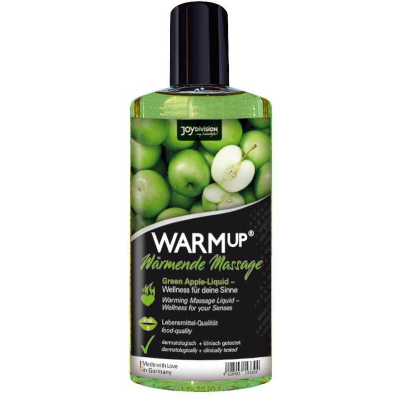 Joydivision Warmup - Green Apple Massage Oil 150 ML