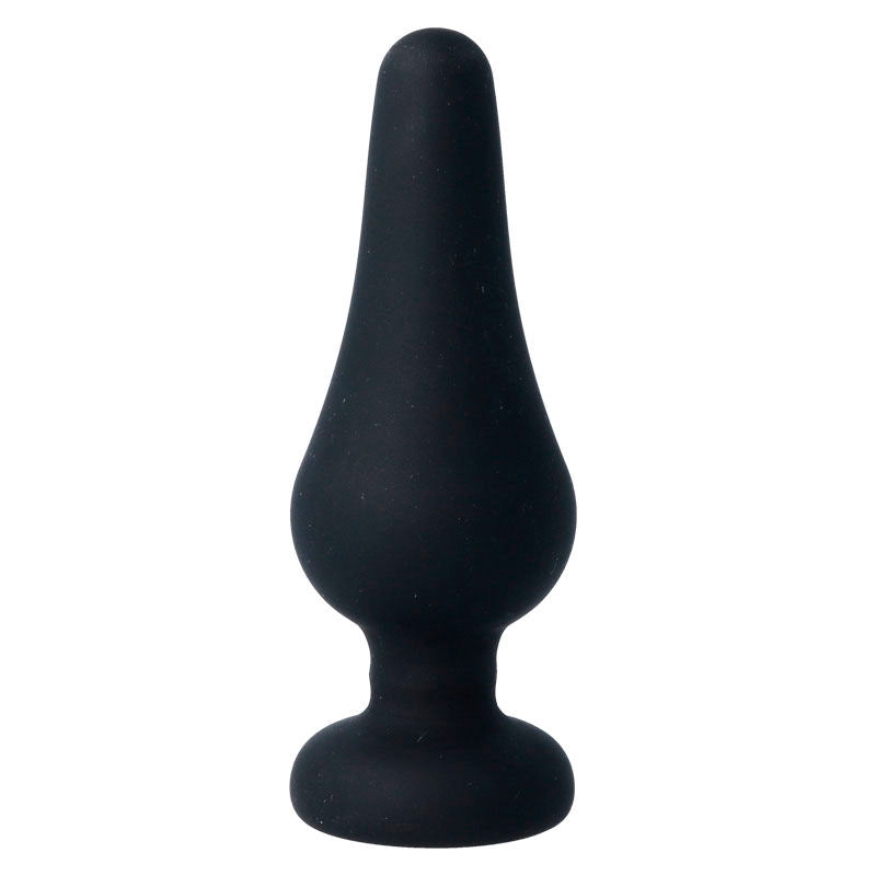 Intense Anal Plug Pipo L Black Silicone 13 CM — Black