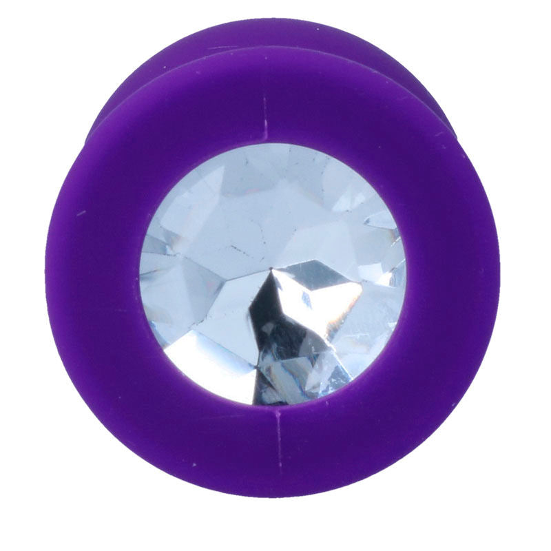 Intense Shelki M Anal Plug Lilac — Purple silicone