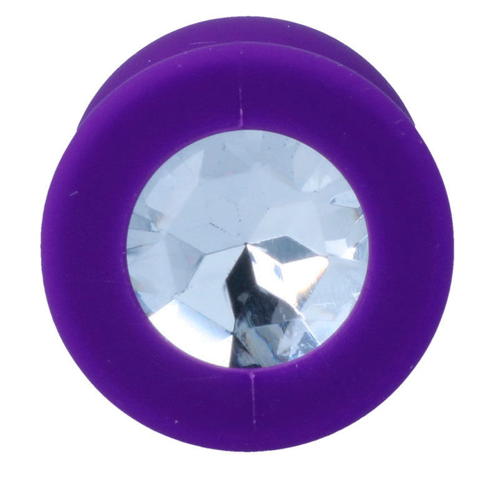 Intense Shelki M Anal Plug Lilac — Purple silicone