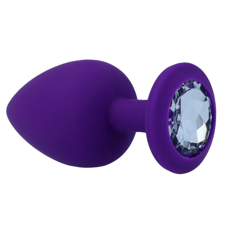 Intense Shelki L Plug Anal — Lilac silicone
