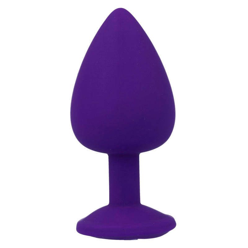 Intense Shelki L Plug Anal — Lilac silicone