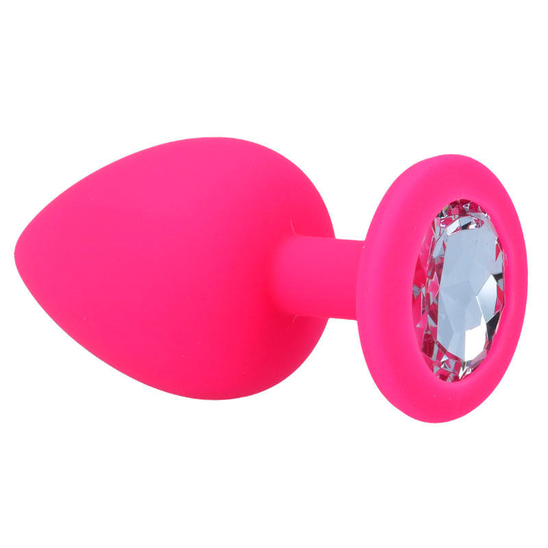 Intense Shelki L Plug Anal — Fuchsia silicone