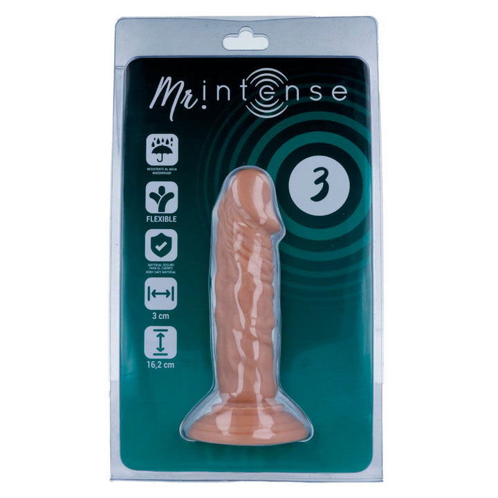 Mr Intense 3 Realistic Cock 16.2 CM -O- 3 CM — Skin