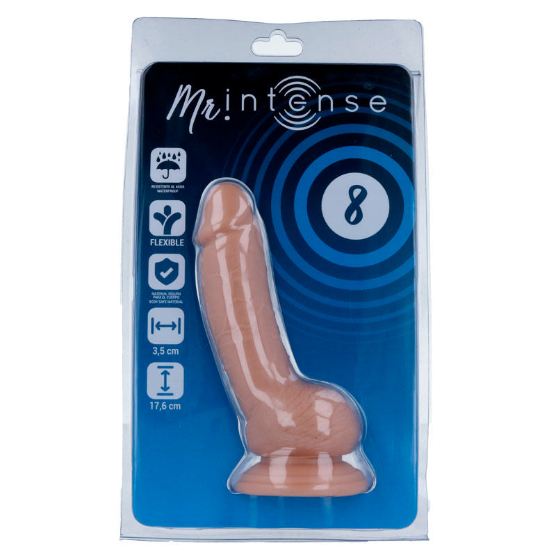 Mr Intense 8 Realistic Cock 17.6 CM -O- 3.5 CM — Skin