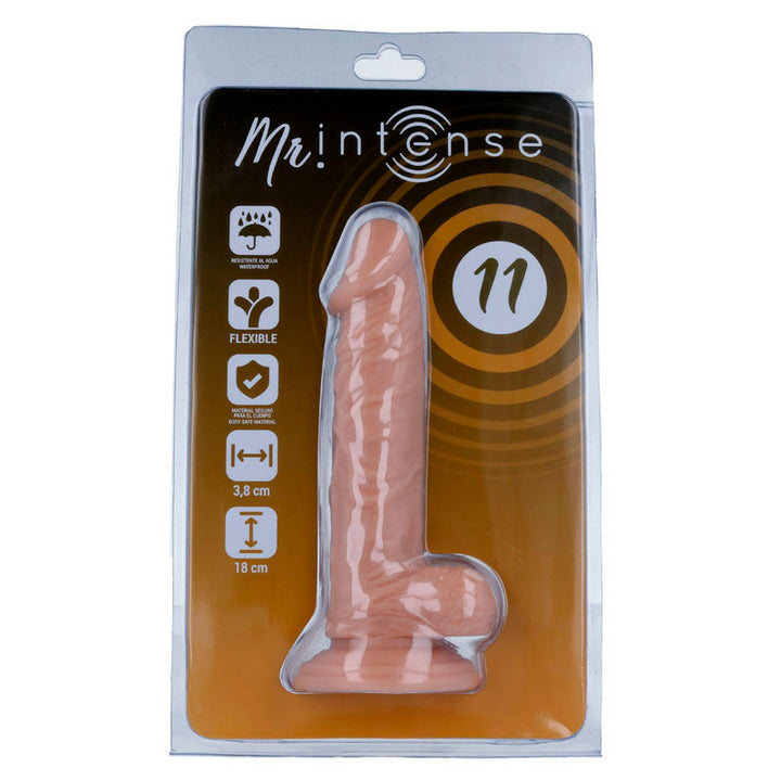 Mr Intense 11 Realistic Cock 18 CM -O- 3.8 CM — Skin