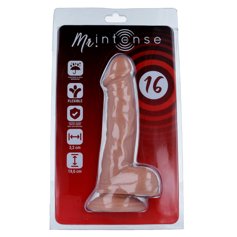 Mr Intense 16 Realistic Cock 19.6 CM -O- 3.2 CM — Skin