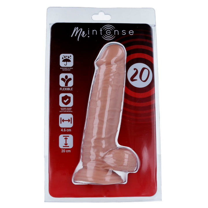 Mr Intense 20 Realistic Cock 20 CM -O- 4.6 CM — Skin