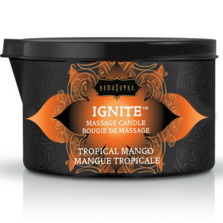 Kamasutra Massage - Candle Tropical Handle 170 Gr