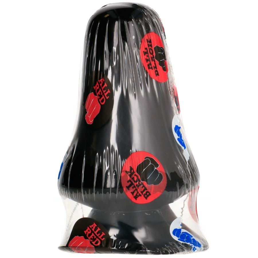 All Black Anal Plug 12 CM — Black PVC