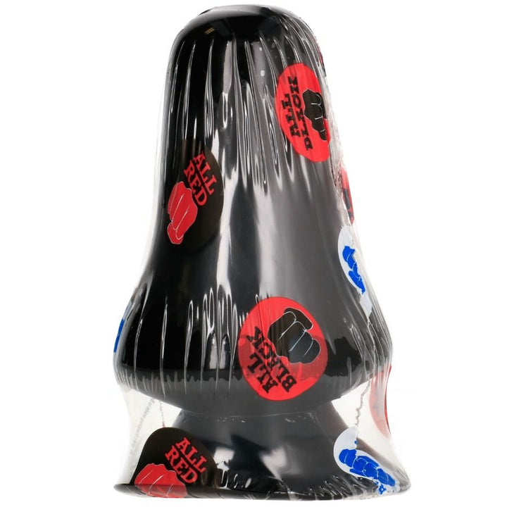 All Black Anal Plug 12 CM — Black PVC