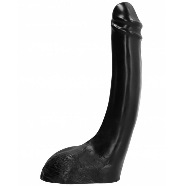 All Black Dildo 29 CM Fisting — Black PVC