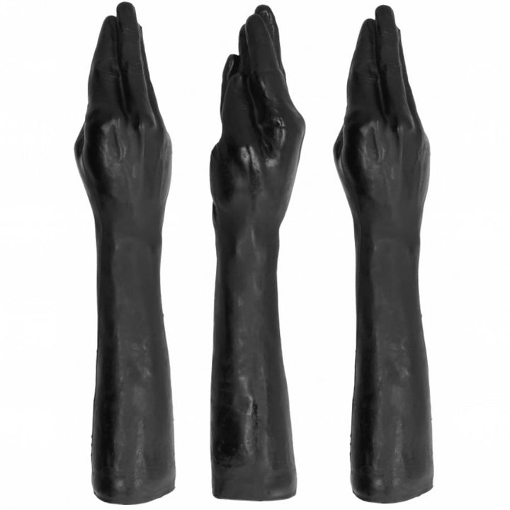 All Black Fist Giant Fisting 40 CM — Black PVC