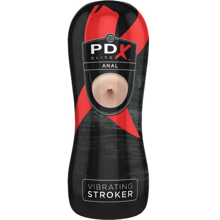 Pdx Elite Vibrating Anal Stroker — Skin, TPE