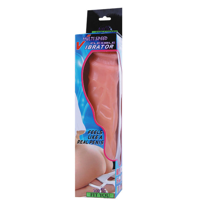 Baile - Waves Of Pleasure Realistic Vibrating 25.5 CM — Skin
