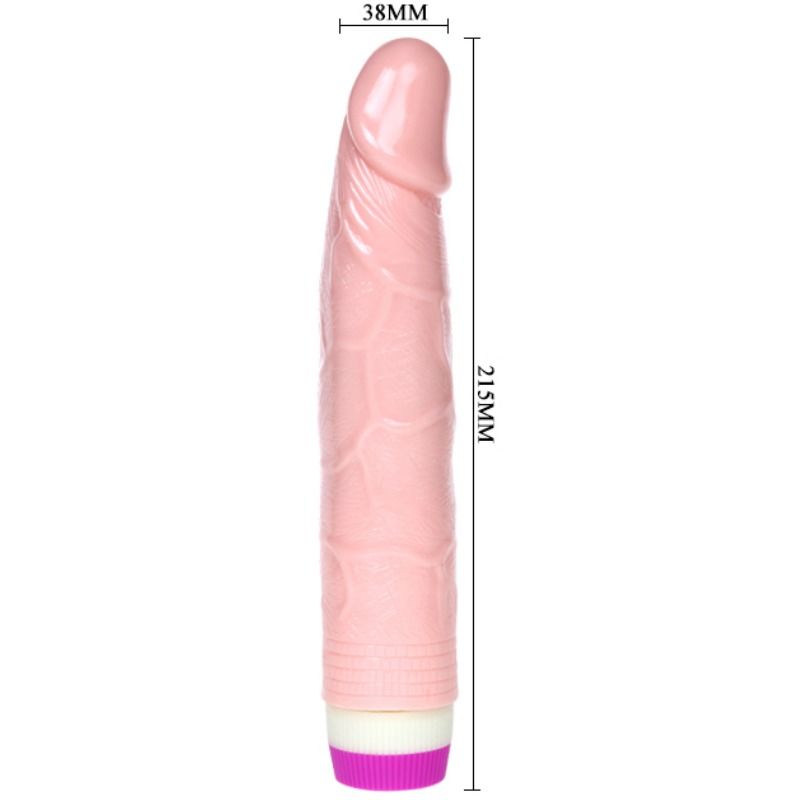 Baile Realistic - Vibrator For Beginners 21.5 CM — Skin PVC