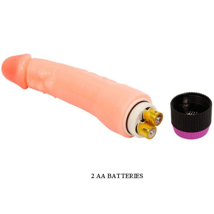 Baile Natural - Flexible Realistic Vibrator 24 CM — Skin PVC
