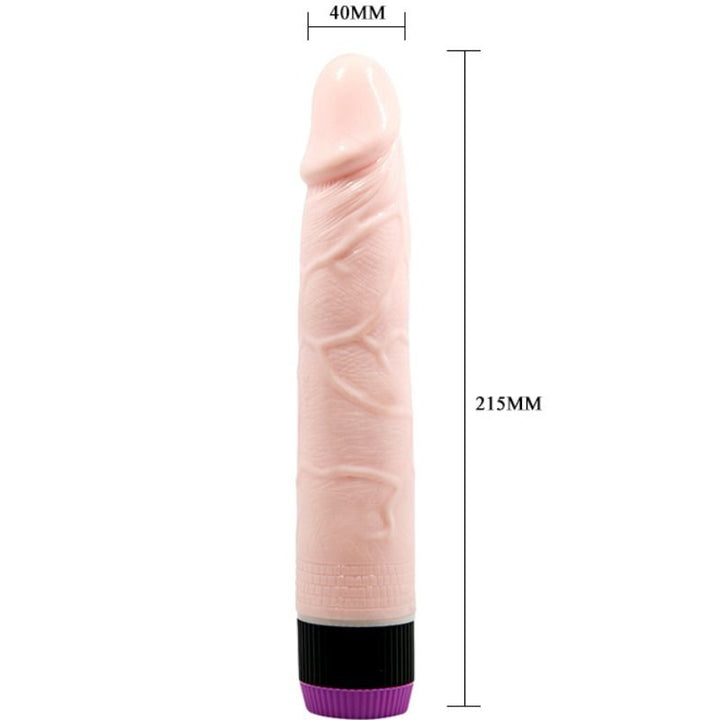 Baile - Adour Club Realistic Vibrator 21.5 CM — Skin TPR