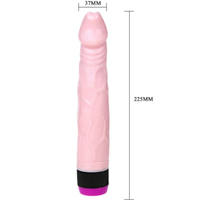 Baile - Adour Club Realistic Vibrator 22.5 CM — Skin TPR
